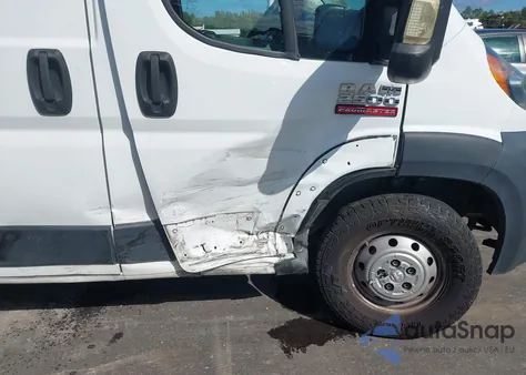 2021 Ram Promaster 2500 High Roof 159 Wb from USA, damaged, VIN 3C6LRVDG5ME530282